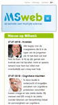 Mobile Screenshot of msweb.nl
